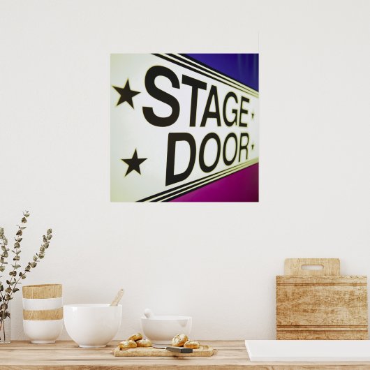 Bühne Poster (Küche)