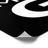 Bühne Poster (Ecke)