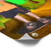 Bühne Poster (Ecke)