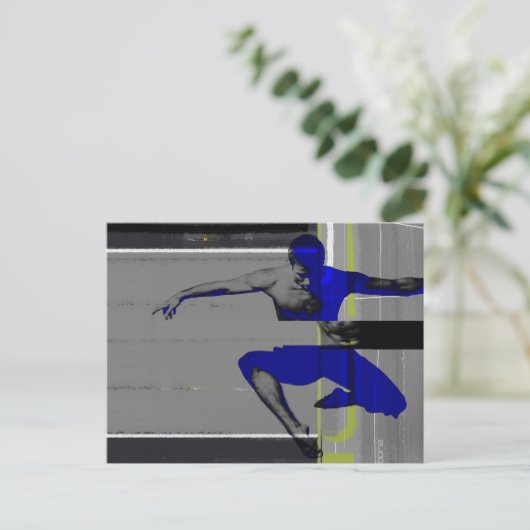 BÜHNE POSTKARTE (Stehend Vorderseite)