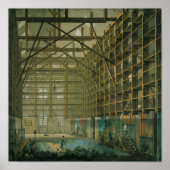 Bühne Set Workshop der Pariser Oper, 1800-20 Poster (Vorne)