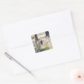 Bühne-Setentwurf für Tat I von 'Daphnis und Quadratischer Aufkleber (Umschlag)