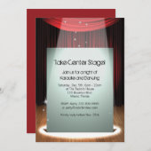 Bühne Spotlight V2 5 x 7 Zoll Einladung (Vorne/Hinten)