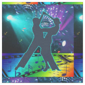 Bühne und Musik im Ballsaal Stoff (Nahaufnahme)