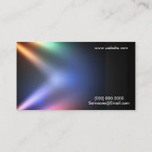 Bühne-Visitenkarten-Headshot-Schauspieler und -Mod Visitenkarte (Rückseite)