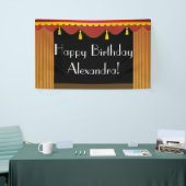 Bühne Vorhang Geburtstagsparty Banner (Messeveranstaltung)