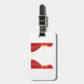 Bühne-Vorhang Gepäckanhänger (Vorderseite vertikal)