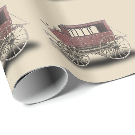 BÜHNE-ZUG GESCHENKPAPIER (Rolleneckpunkt)