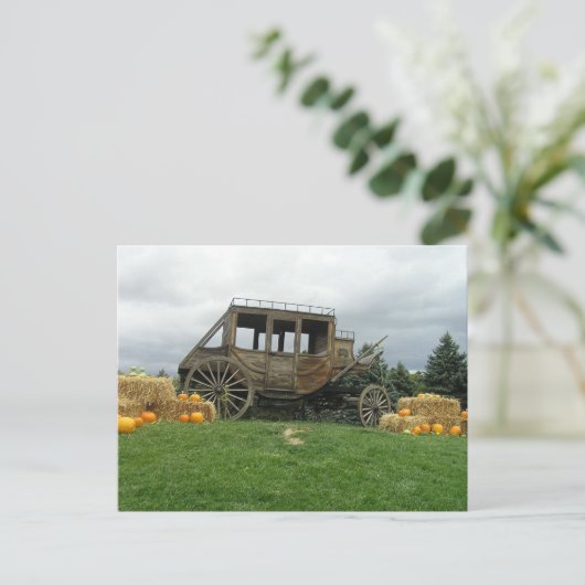 Bühne-Zug Postkarte (Stehend Vorderseite)