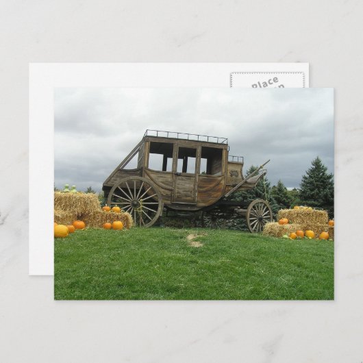 Bühne-Zug Postkarte (Vorne/Hinten)