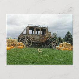 Bühne-Zug Postkarte