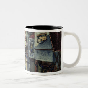 Bühneentwurf für die Oper 'das Mädchen von Orle Zweifarbige Tasse