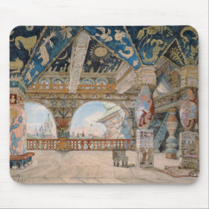 Bühneentwurf für Oper Nikolai Rimsky-Korsakovs Mousepad