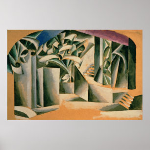 Bühneentwurf für William Shakespeare Spiel Poster