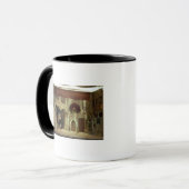 Bühnemodell für die Oper Tasse (Vorderseite Links)