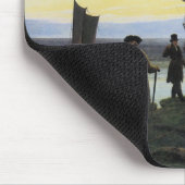 Bühnen Caspar David Friedrich des Lebens Mousepad (Ecke)