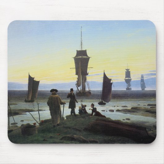 Bühnen Caspar David Friedrich des Lebens Mousepad (Vorne)
