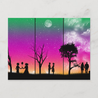 Bühnen der Liebe Postkarte