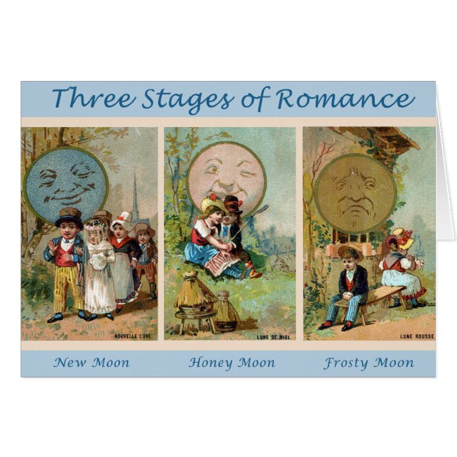 Bühnen der Romance Karte (Vorderseite (Horizontal))