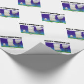 Bühnen des Lebens eines Gewitters (Meteorologie) Geschenkpapier (Ecke)
