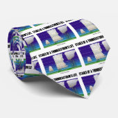 Bühnen des Lebens eines Gewitters (Meteorologie) Krawatte (Gerollt)