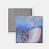 Bühnen des Lebensmagneten Magnet (Vorderseite/Rückseite)