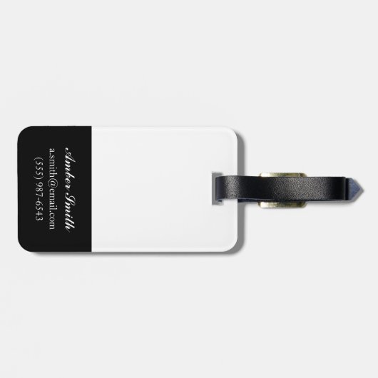 Bühnen des Schmetterlingslebens von Vision Studio Gepäckanhänger (Rückseite horizontal)