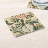 Bühnen des Schmetterlingslebens von Vision Studio Rechteckiger Pappuntersetzer (angewinkelt)