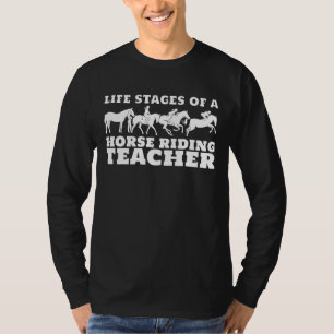 Bühnen eines Pferderittenlehrers RI T-Shirt