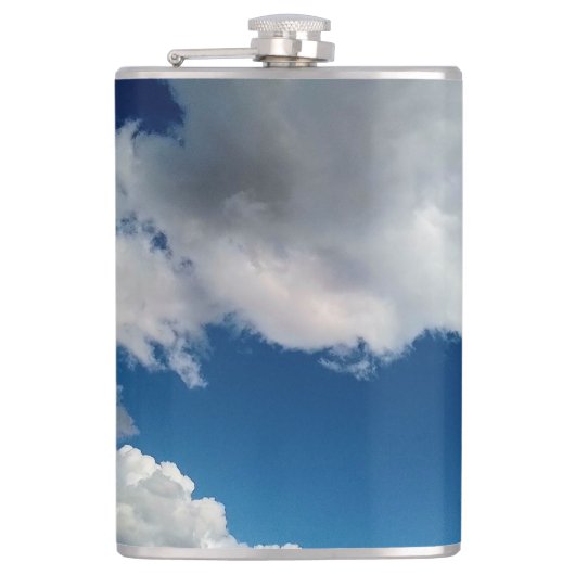 Bühnen in den Wolken Flachmann (Vorderseite)