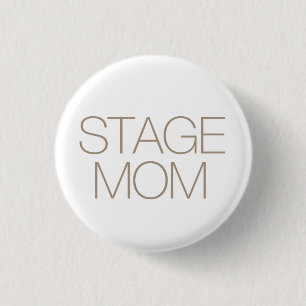 Bühnen-Mama Tan Button