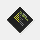 Bühnen Tequila Funny Tequila Drinker Geschenk Serviette (Ecke)