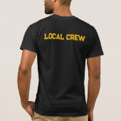 Bühnenarbeiter-Gesetze T-Shirt (Rückseite)