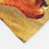 Bühnendruck des 19. Jahrhunderts Fleecedecke (Ecke)