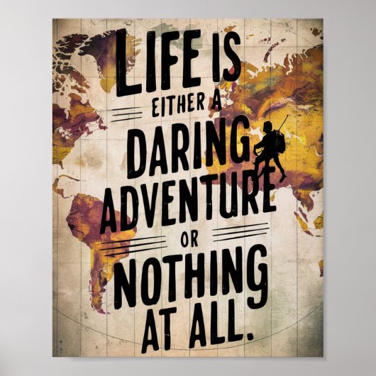 Bühnendruckerei Kunst, Motivierend Poster (Vorne)