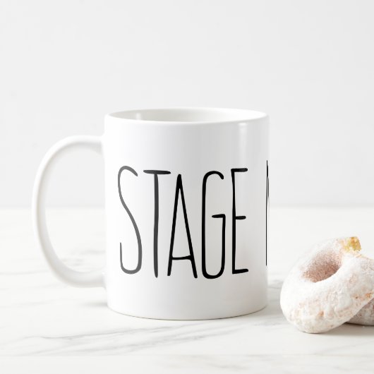 Bühnenmanager Kaffeetasse (Mit Donut)