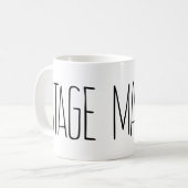 Bühnenmanager Kaffeetasse (Vorderseite Links)