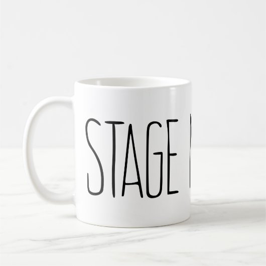 Bühnenmanager Kaffeetasse (Links)