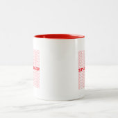 Bühnenmanager Zweifarbige Tasse (Mittel)