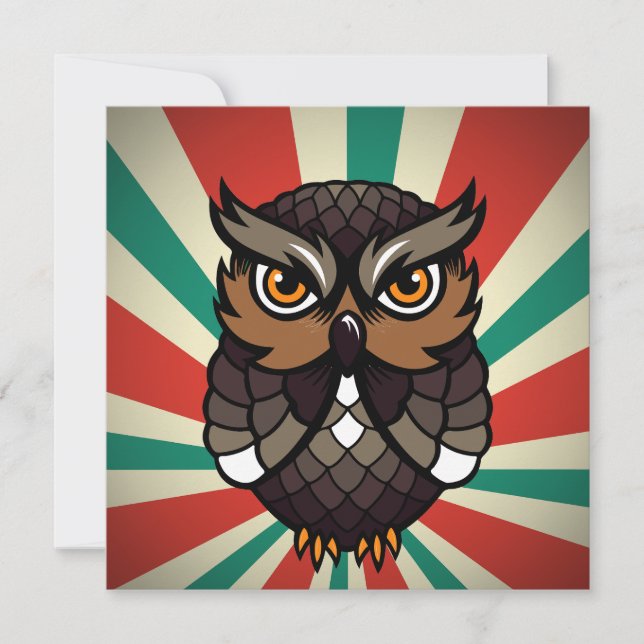 Búho  (Vorderseite)