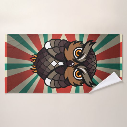 Búho  badehandtuch (Badehandtuch)