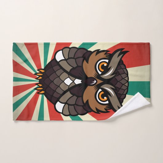 Búho  badhandtuch set (Handtuch)