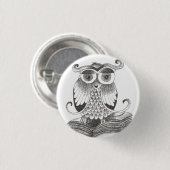 buho - Eule Button (Vorne & Hinten)