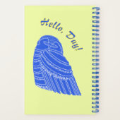 BUHO HELADO Rezept Notebook Notizblock (Rückseite)