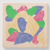 BUHO HELADO Untersetzer (Vorderseite)