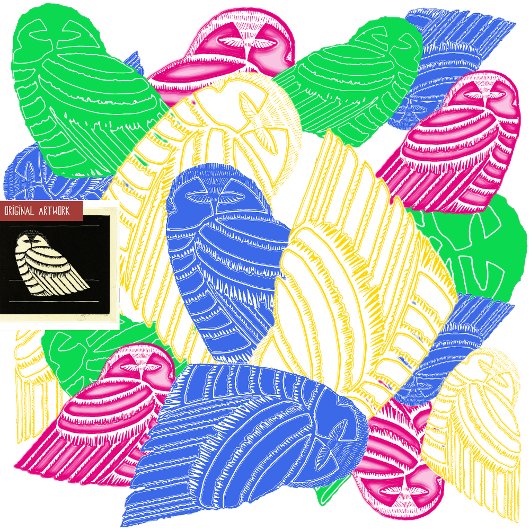 BUHO HELADO Untersetzer