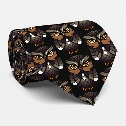 Búho Krawatte (Gerollt)