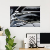 Buick 1934 Goddess Hood Ornament Poster (Heimbüro)