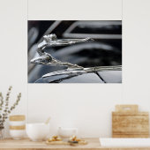 Buick 1934 Goddess Hood Ornament Poster (Küche)
