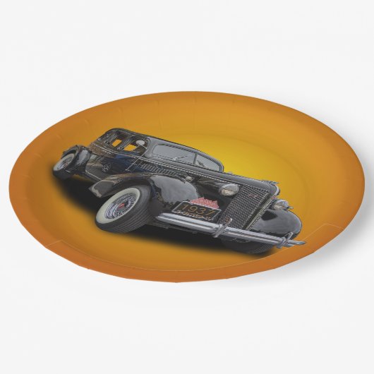 BUICK 1937 PAPPTELLER (Schrägansicht)